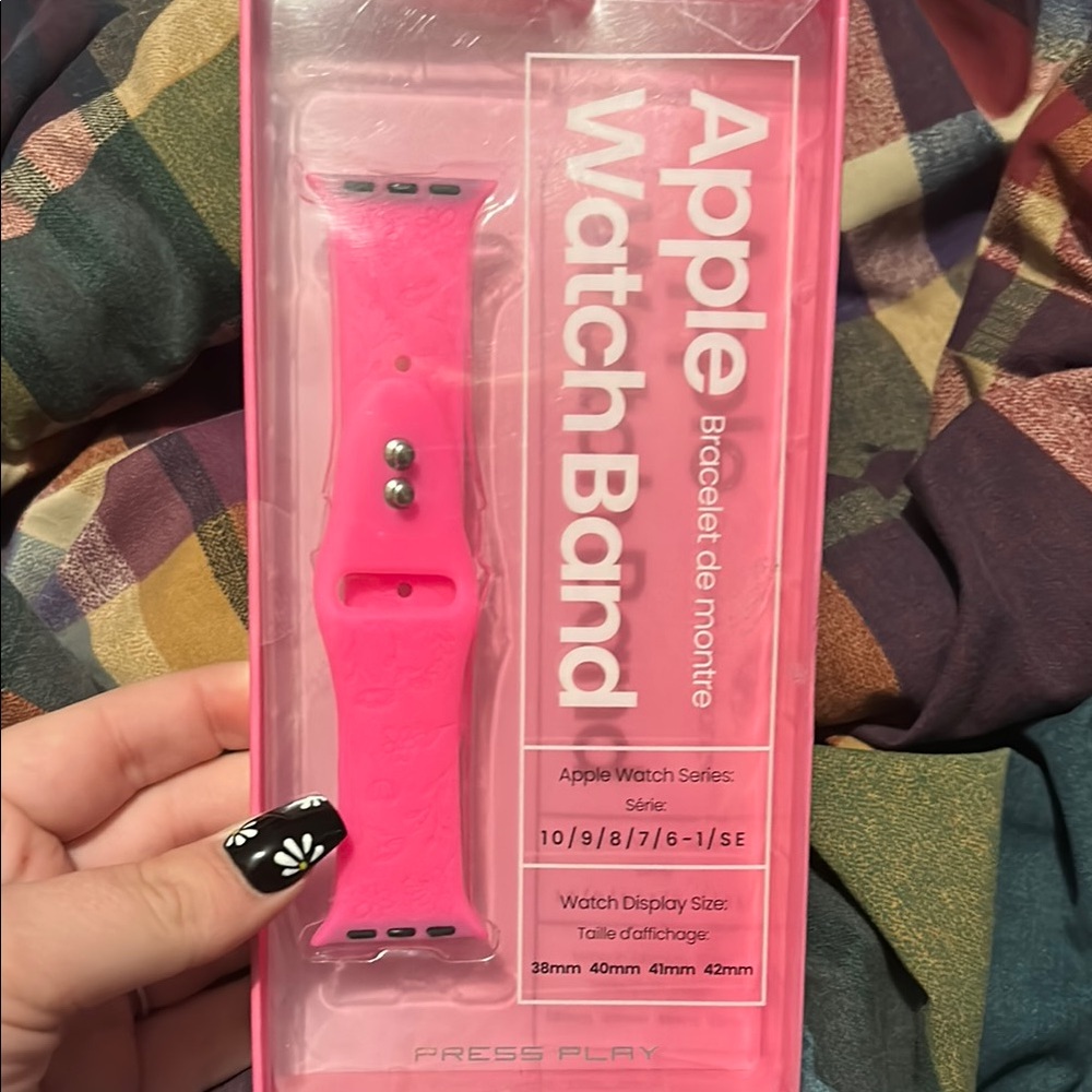 Apple Pink Watch Band
